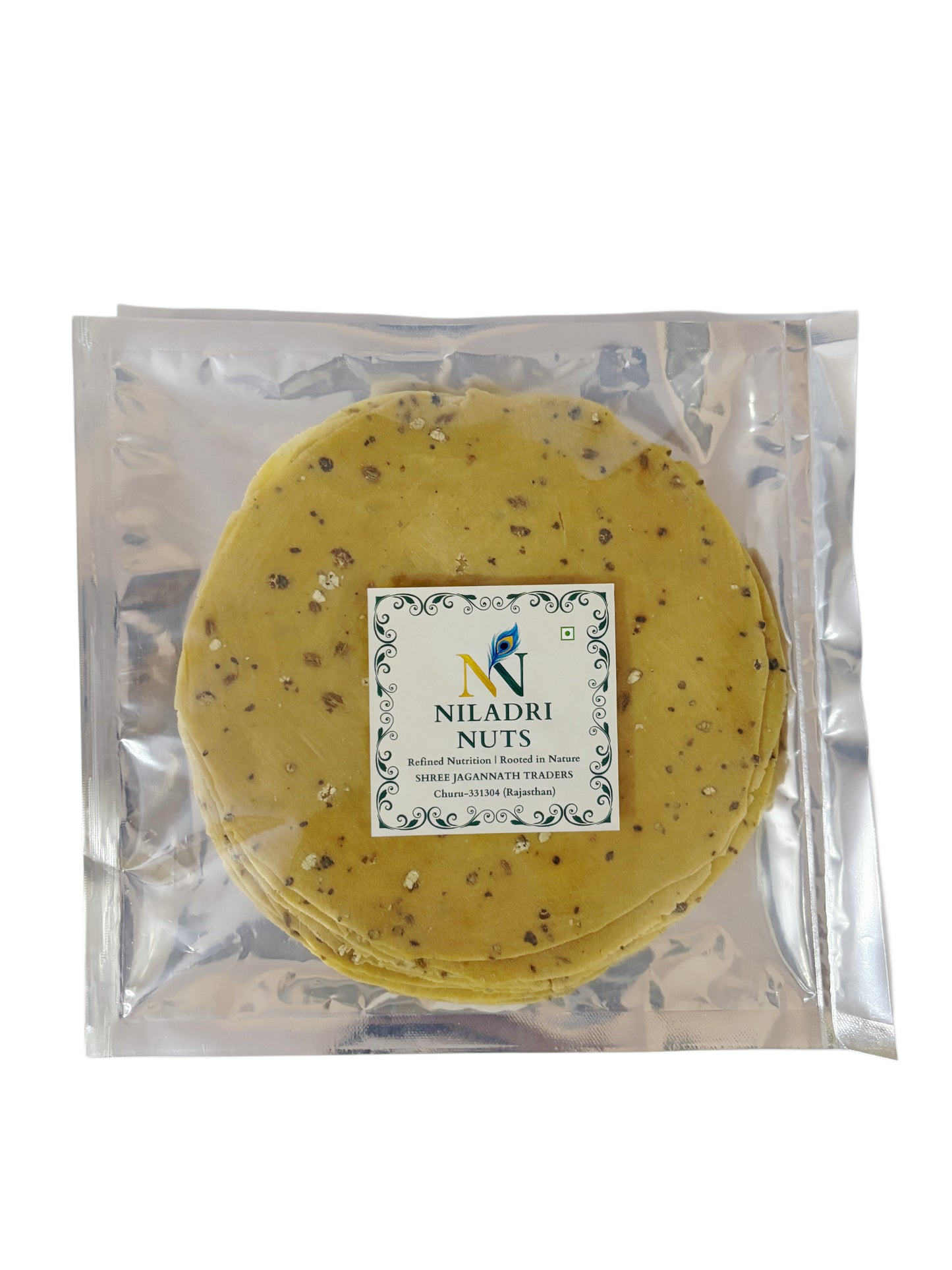 Rajasthani Handmade Papad – 250g | Authentic Indian Papad | Sun-Dried | Ready to Fry | Home Made Papad for Roast and Fry | Best Quality Papad