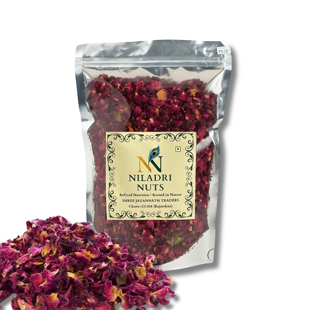 Premium Dried Rose Petals – Food-Grade  & 100% Natural